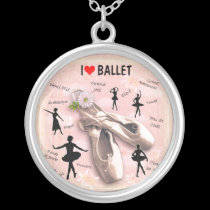 I love Ballet necklaces