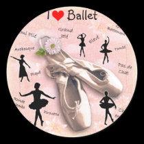 I love Ballet stickers