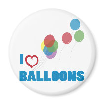 i love balloons magnets