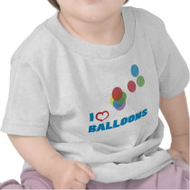 i love balloons t-shirts