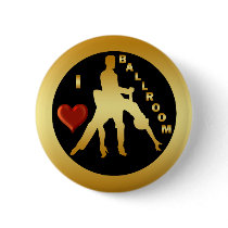 I LOVE BALLROOM PINS