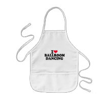I love Ballroom dancing Aprons