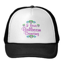 I Love Ballroom Dancing Hats