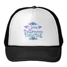 I Love Ballroom Dancing Mesh Hats