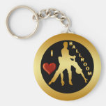 I LOVE BALLROOM KEY CHAIN