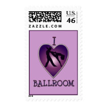 I LOVE BALLROOM STAMP