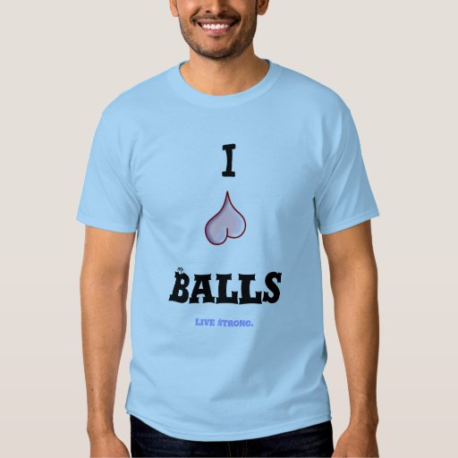 balls tee shirt