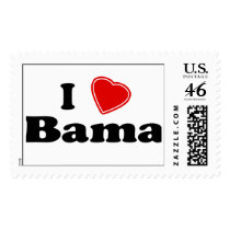 I Love Bama Stamps