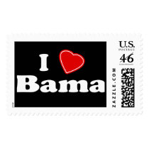 I Love Bama Stamps