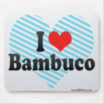 I Love Bambuco mousepads
