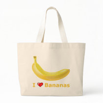 I Love Bananas Bags