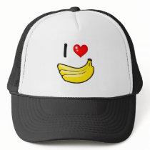 I Love Bananas Hat