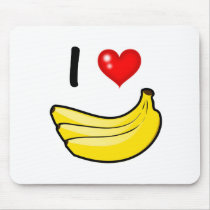 I Love Bananas Use Pad
