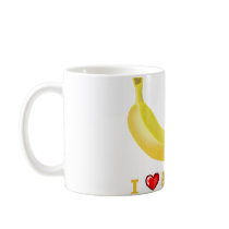 I Love Bananas mugs