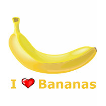 I Love Bananas t-shirts