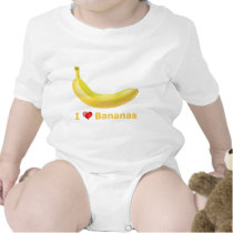 I Love Bananas t-shirts
