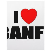 I Love Banff letterhead by bartstshirts I Love Banff letterhead