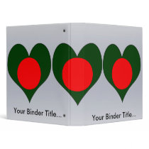 I Love Bangladesh Binder