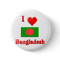 I Love Bangladesh Pin