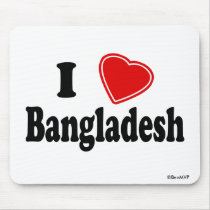 I Love Bangladesh mousepads by Rep_Yo_City I Love Bangladesh mousepads