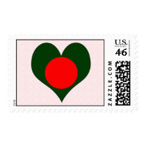 I Love Bangladesh Postage