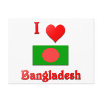 I Love Bangladesh Postcards