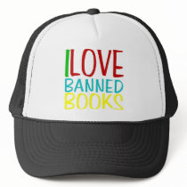 I LOVE BANNED BOOKS OFFICIAL CAP hats by mirus1019 I LOVE BANNED BOOKS OFFICIAL CAP hats
