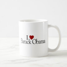I Love Barack Obama Mugs