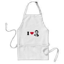 I Love Barack Obama T-shirt Apron