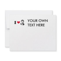 I Love Barack Obama T-shirt invitations
