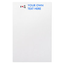 I Love Barack Obama T-shirt stationery