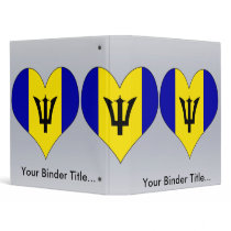 I Love Barbados Binders