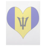 I Love Barbados Letterhead Template