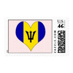 I Love Barbados postage