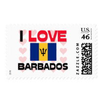 I Love Barbados postage by tshirtshirts I Love Barbados postage