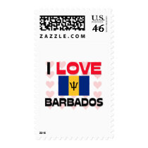 I Love Barbados postage by tshirtshirts I Love Barbados postage