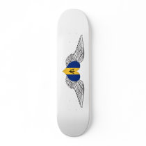 I Love Barbados -wings Skateboards