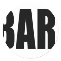I Love Barbuda Stickers