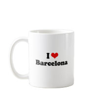 I LOVE BARCELONA COFFEE MUG