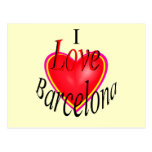 I Love Barcelona! Post Cards