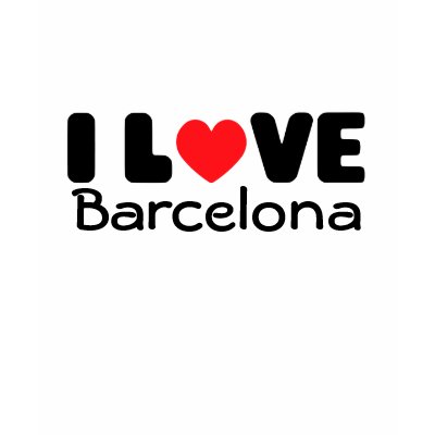 I love Barcelona | T-shirt