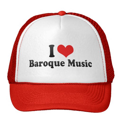 I Love Baroque Music Trucker Hat