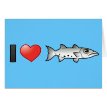 I Love Barracuda Cards