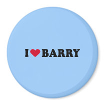 I LOVE BARRY MAGNETS