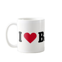 I LOVE BARRY mugs