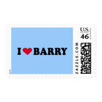 I LOVE BARRY STAMP