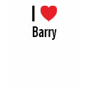 I love Barry t-shirts by funnycustomtshirts I love Barry t-shirts