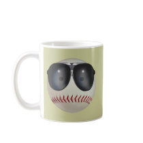 I LOVE BASEBALL bk Mug