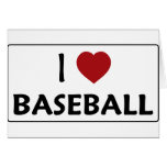 I Love Baseball Cards