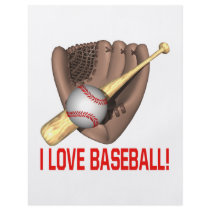 I Love Baseball Full Color Flyer